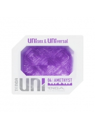 Фиолетовый мастурбатор-стимулятор Tenga Uni Amethyst - Tenga - в Стерлитамаке купить с доставкой