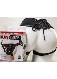 Универсальные трусики Harness UNI strap с корсетом - LOVETOY (А-Полимер) - купить с доставкой в Стерлитамаке