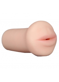 Нежный мастурбатор-ротик REALSTUFF 5INCH MASTURBATOR BJ - Dream Toys - в Стерлитамаке купить с доставкой