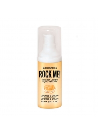 Жидкий вибратор Nuei Rock Me! с ароматом печенья и сливок - 20 мл. - Nuei cosmetics - купить с доставкой в Стерлитамаке