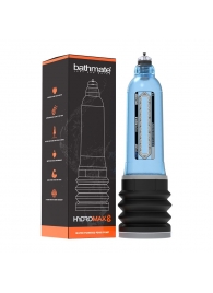 Синяя гидропомпа Bathmate HydroMAX8 - Bathmate - в Стерлитамаке купить с доставкой