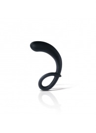 Черный массажер простаты Curving Curt - 13 см. - MyStim - купить с доставкой в Стерлитамаке