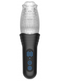 Автоматический мастурбатор Oral Sex Masturbator с функциями ротации, вибрации и фрикций - Secwell - в Стерлитамаке купить с доставкой
