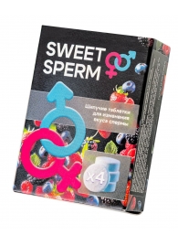 Шипучие таблетки для мужчин Sweet Sperm для изменения вкуса спермы (4 шт. по 0,5 гр.) - Капиталпродукт - купить с доставкой в Стерлитамаке