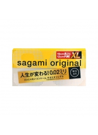 Презервативы увеличенного размера Sagami Original 0.02 XL-size - 12 шт. - Sagami - купить с доставкой в Стерлитамаке