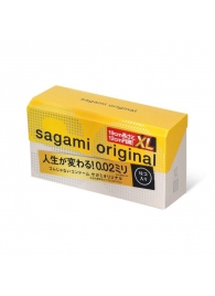 Презервативы увеличенного размера Sagami Original 0.02 XL-size - 12 шт. - Sagami - купить с доставкой в Стерлитамаке