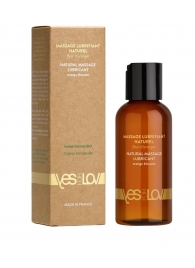 Натуральная массажная смазка Natural Lubricant Orange Blossom - 100 мл. - YESforLOV - купить с доставкой в Стерлитамаке
