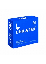 Классические презервативы Unilatex Natural Plain - 3 шт. - Unilatex - купить с доставкой в Стерлитамаке