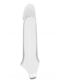 Прозрачная насадка-удлинитель 7.6’’ Extender With Ball Strap - 20,5 см. - Dream Toys - в Стерлитамаке купить с доставкой