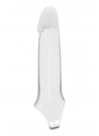 Прозрачная насадка-удлинитель 8.8’’ Extender With Ball Strap - 23,6 см. - Dream Toys - в Стерлитамаке купить с доставкой