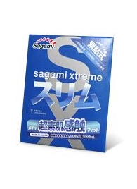 Презерватив Sagami Xtreme FEEL FIT 3D - 1 шт. - Sagami - купить с доставкой в Стерлитамаке