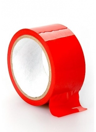 Красная лента для связывания Bondage Tape Red - Shots Media BV - купить с доставкой в Стерлитамаке