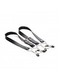 Ремни с зажимами для половых губ Spread Labia Spreader Straps with Clamps - XR Brands - купить с доставкой в Стерлитамаке