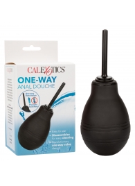 Черный анальный душ One-Way Anal Douche - California Exotic Novelties - купить с доставкой в Стерлитамаке
