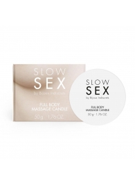 Массажная свеча для всего тела Slow Sex - 50 гр. - Bijoux Indiscrets - купить с доставкой в Стерлитамаке