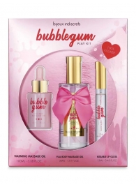 Набор средств для массажа и ласк Bubblegum Play Kit - Bijoux Indiscrets - купить с доставкой в Стерлитамаке