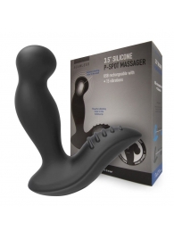 Черный вибромассажер простаты 3,5’’ P-spot Massager - 12,5 см. - Erokay - в Стерлитамаке купить с доставкой