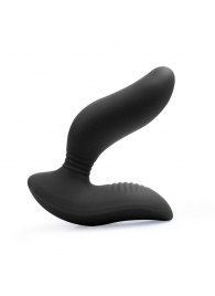 Черный вибромассажер простаты 3,5’’ Curve P-spot Massager - 12 см. - Erokay - в Стерлитамаке купить с доставкой