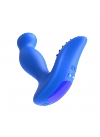 Синий вибромассажер простаты 3,5’’ P-spot Massager - 12,5 см. - Erokay - в Стерлитамаке купить с доставкой