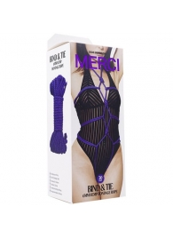 Фиолетовая верёвка для связывания и фиксации Bind Tie - 9,14 м. - Doc Johnson - купить с доставкой в Стерлитамаке