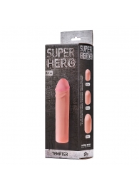 Фаллоудлинитель SUPER HERO Tempter - 16 см. - Lola Games - в Стерлитамаке купить с доставкой