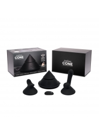 Конусный вибромассажер Cowgirl Cone с 2 насадками - CowGirl - купить с доставкой в Стерлитамаке
