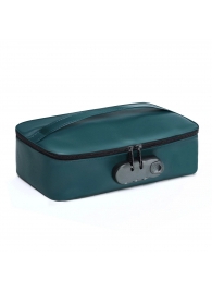 Зеленая сумочка для хранения игрушек Discreet Box - Dorcel - купить с доставкой в Стерлитамаке