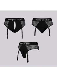 Трусики для фиксации насадок Strap-on-me Harness Lingerie Diva XS - Strap-on-me - купить с доставкой в Стерлитамаке