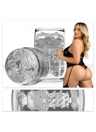 Прозрачный двусторонний мастурбатор Fleshlight Quickshot Mia Malkova - Fleshlight - в Стерлитамаке купить с доставкой