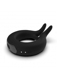 Черное эрекционное кольцо Marry Me Rechargeable Vibrating Cockring - Adrien Lastic - в Стерлитамаке купить с доставкой