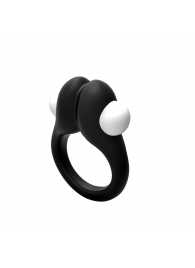 Черное эрекционное кольцо Zippy Vibrating Ring With Bullet - Adrien Lastic - в Стерлитамаке купить с доставкой