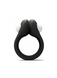 Черное эрекционное кольцо Zippy Vibrating Ring With Bullet - Adrien Lastic - в Стерлитамаке купить с доставкой