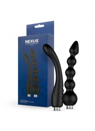 Набор из 2 насадок для анального душа Shower Douche Duo Kit - Nexus Range - купить с доставкой в Стерлитамаке