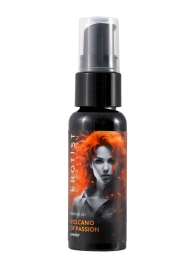 Гель с эффектом вибрации Volcano Of Passion со вкусом вишни - 25 мл. - Erotist Lubricants - купить с доставкой в Стерлитамаке
