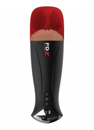 Мастурбатор-вагина в колбе с вибрацией Fuck-O-Matic Pro XL - Pipedream - в Стерлитамаке купить с доставкой