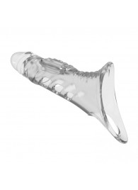 Прозрачная насадка на пенис - 22 см. - Baile - в Стерлитамаке купить с доставкой