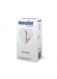 Особо тонкие презервативы Masculan Ultra Fine - 21 шт. - Masculan - купить с доставкой в Стерлитамаке