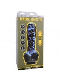 Черно-синяя мини-машина на присоске Tendril Thruster - 21,6 см. - Doc Johnson - купить с доставкой в Стерлитамаке
