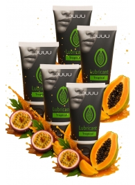 Набор из 5 съедобных лубрикантов JUJU со вкусом тропических фруктов - JuJu - купить с доставкой в Стерлитамаке
