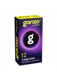 Презервативы с анестетиком для продления удовольствия Ganzo Long Love - 12 шт. - Ganzo - купить с доставкой в Стерлитамаке