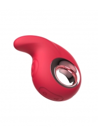 Красный клиторальный массажер с функцией постукивания - Secwell в Стерлитамаке Красный клиторальный массажер с функцией постукивания - Secwell