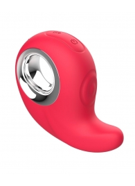 Красный клиторальный массажер с функцией постукивания - Secwell в Стерлитамаке Красный клиторальный массажер с функцией постукивания - Secwell