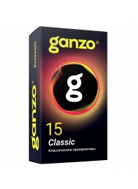 Классические презервативы с обильной смазкой Ganzo Classic - 15 шт. - Ganzo - купить с доставкой в Стерлитамаке