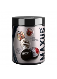 Черные утолщенные презервативы MAXUS Extra Strong с железным кейсом - 15 шт. - Maxus - купить с доставкой в Стерлитамаке
