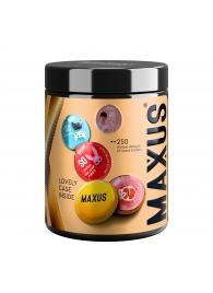 Точечные презервативы MAXUS 2000 Amazing Dots с железным кейсом - 12 шт. - Maxus - купить с доставкой в Стерлитамаке