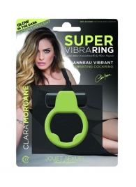Люминесцентное эрекционное виброкольцо Super - Clara Morgane - в Стерлитамаке купить с доставкой