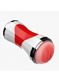 Двусторонний мастурбатор в колбе Power Grip Cup - вагина и ротик - Boys of Toys - в Стерлитамаке купить с доставкой