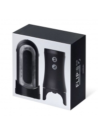 Набор Tenga Flip Zero Electronic Vibrotation: мастурбатор с вибрацией и устройство вращения - Tenga - в Стерлитамаке купить с доставкой