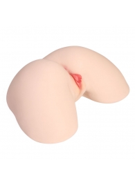 Мастурбатор-полуторс с двойным слоем материала Jenny Onahole Real Hips - KOKOS - в Стерлитамаке купить с доставкой