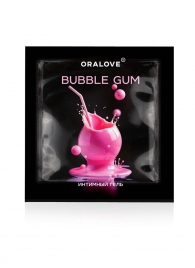 Саше съедобной оральной смазки OraLove с ароматом бабл-гам - 3 гр. - Биоритм - купить с доставкой в Стерлитамаке